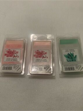 Ashland Pink Cherry Blossom and Green Sage Verbena Wax Melt Set